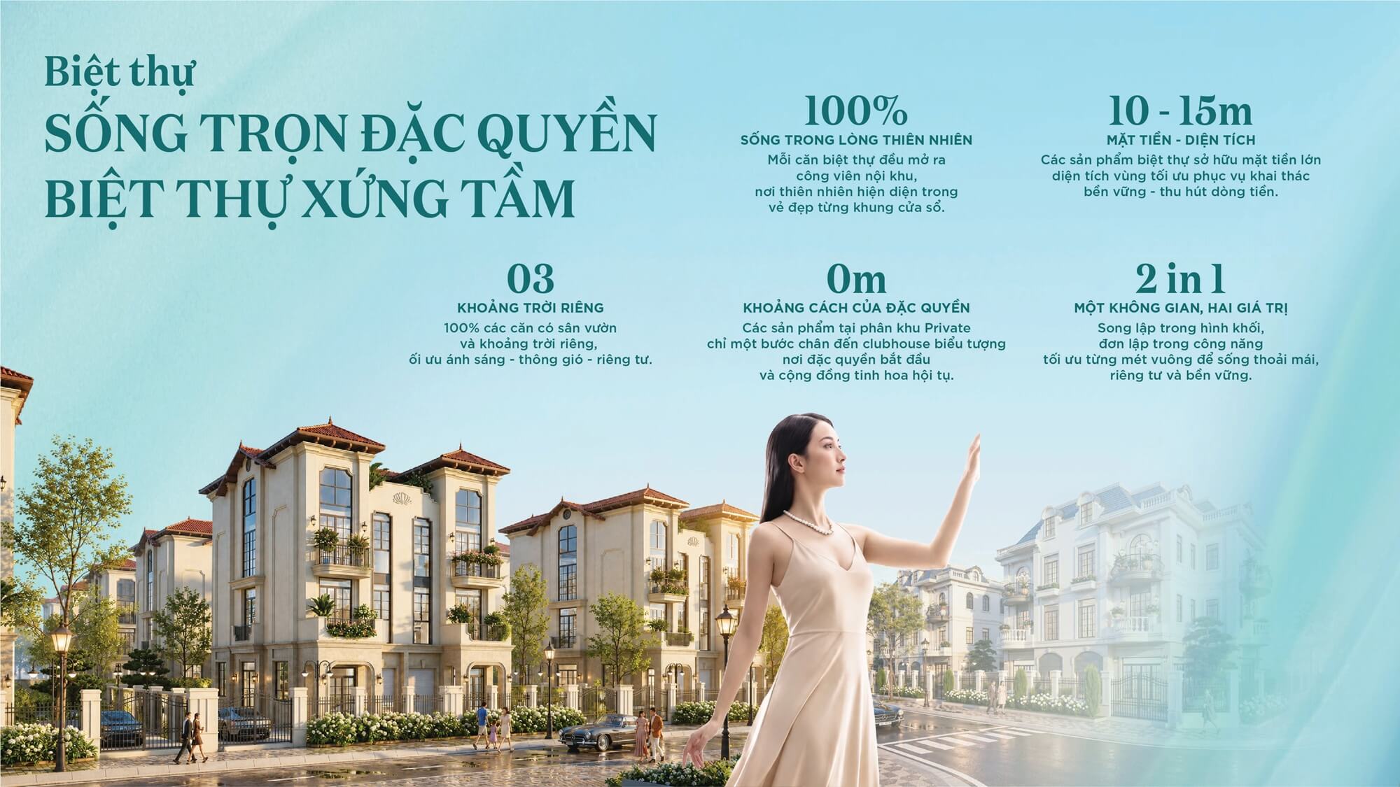 biệt thự pearl rivera hà nội mê linh