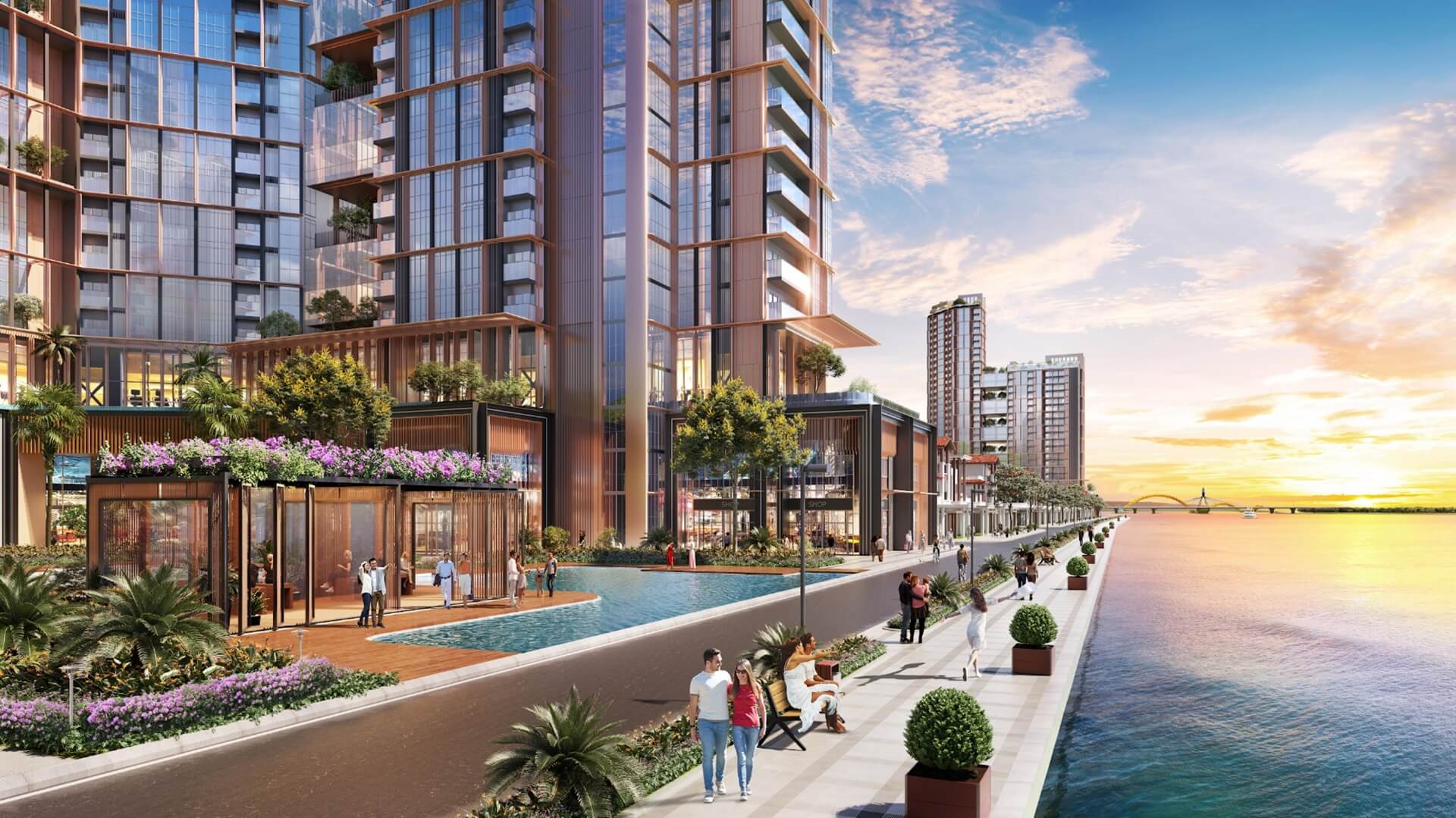 shophouse khối đế sun group mê linh