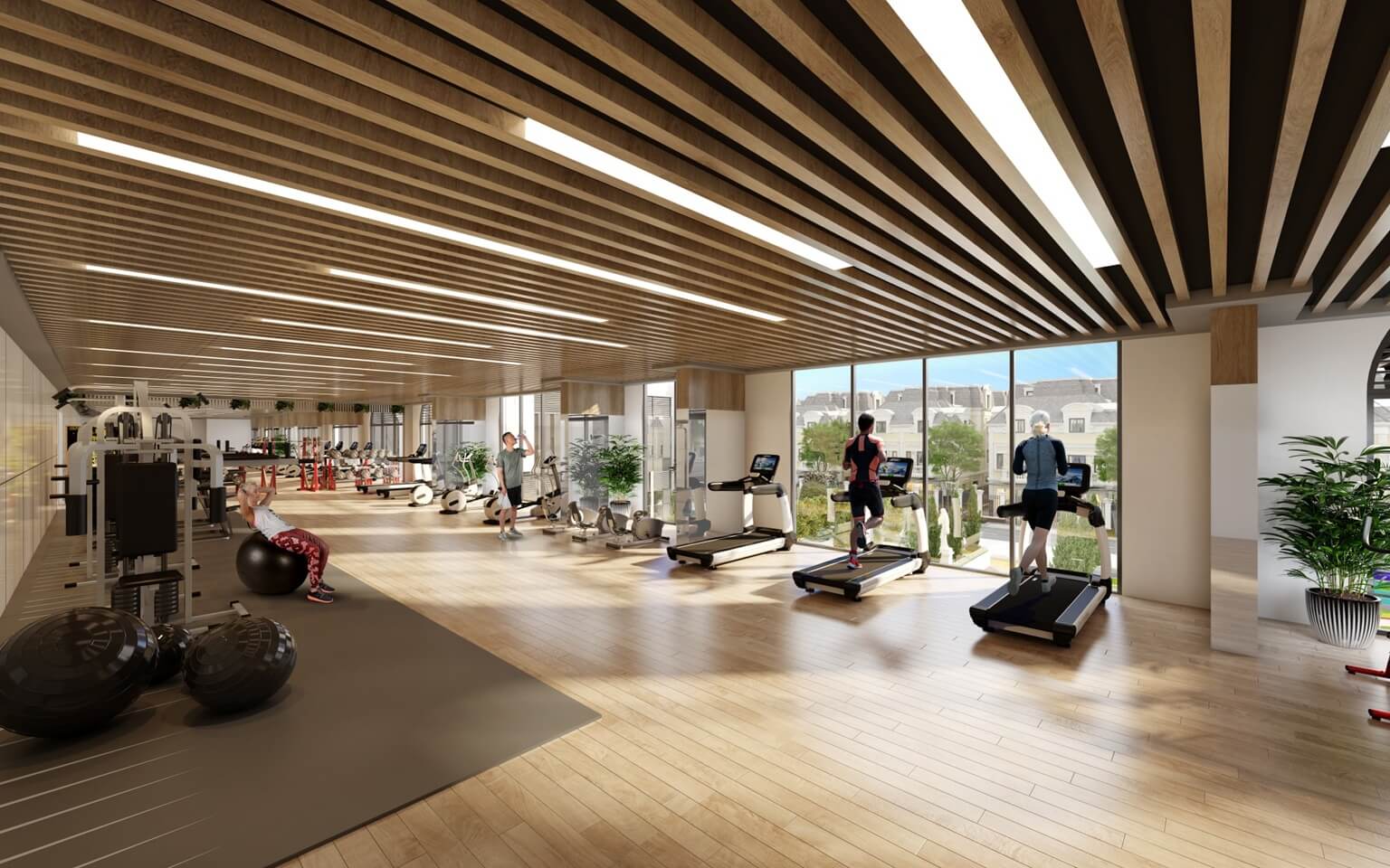 tiện ích dự án chung cư sun mê linh