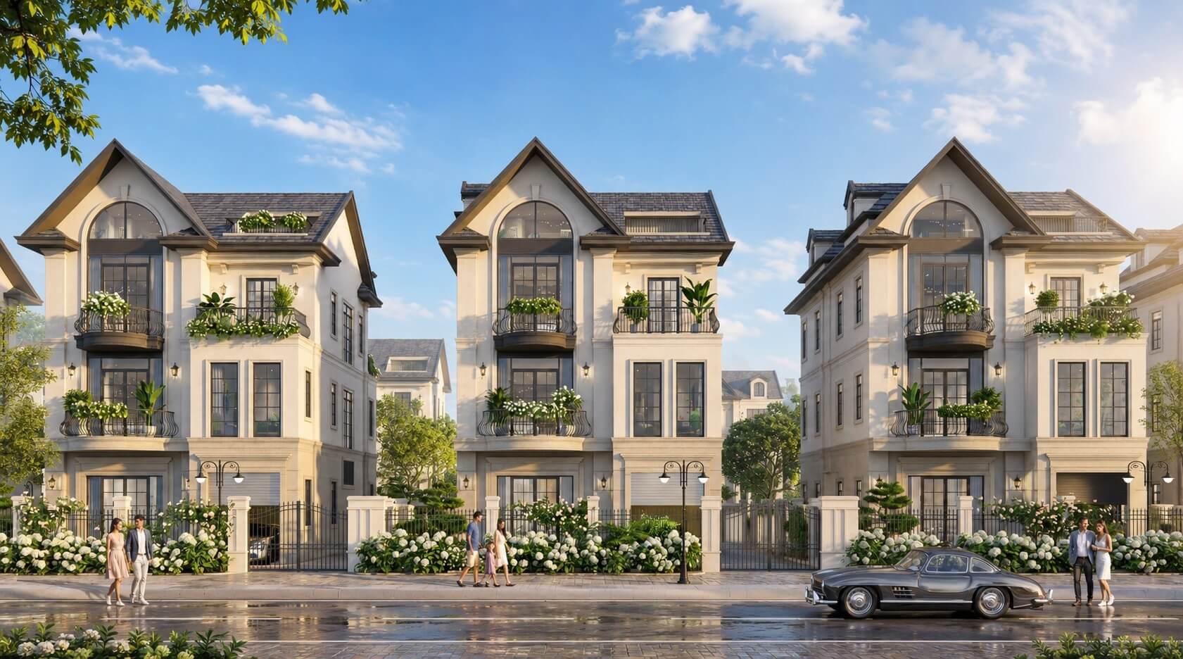 biệt thự đơn lập pearl rivera hà nội mê linh
