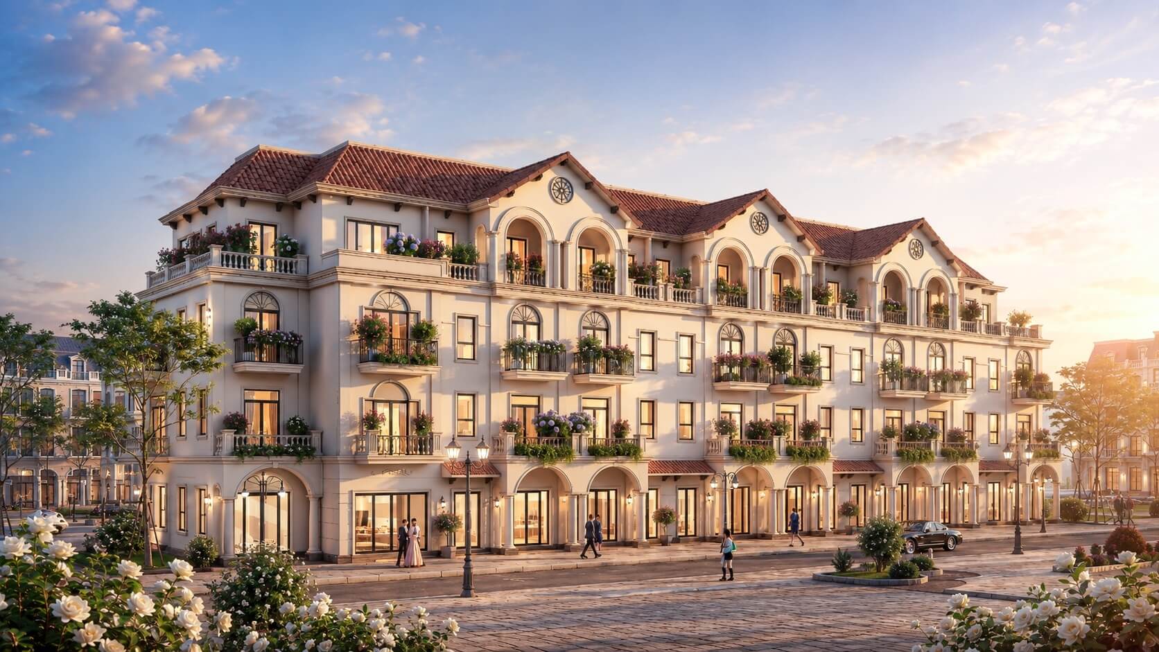 liền kề dự án pearl rivera hà nội mê linh