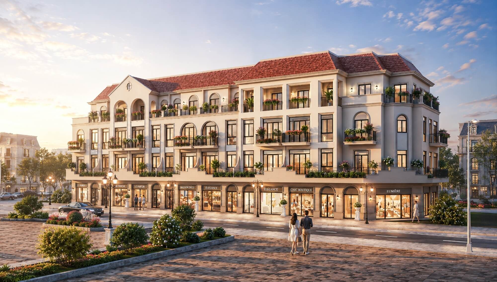 shophouse pearl rivera hà nội mê linh