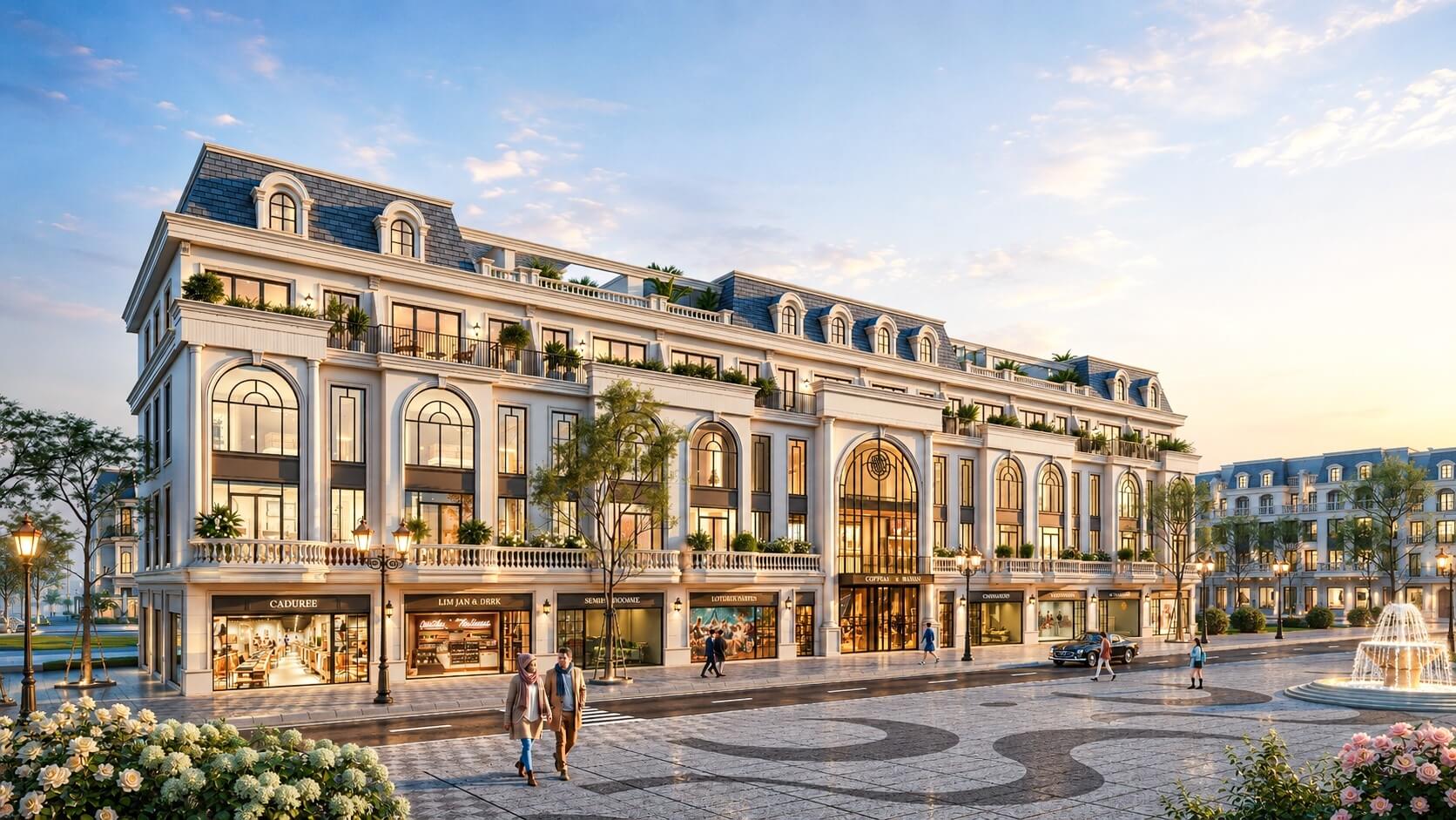 shophouse pearl rivera hà nội mê linh