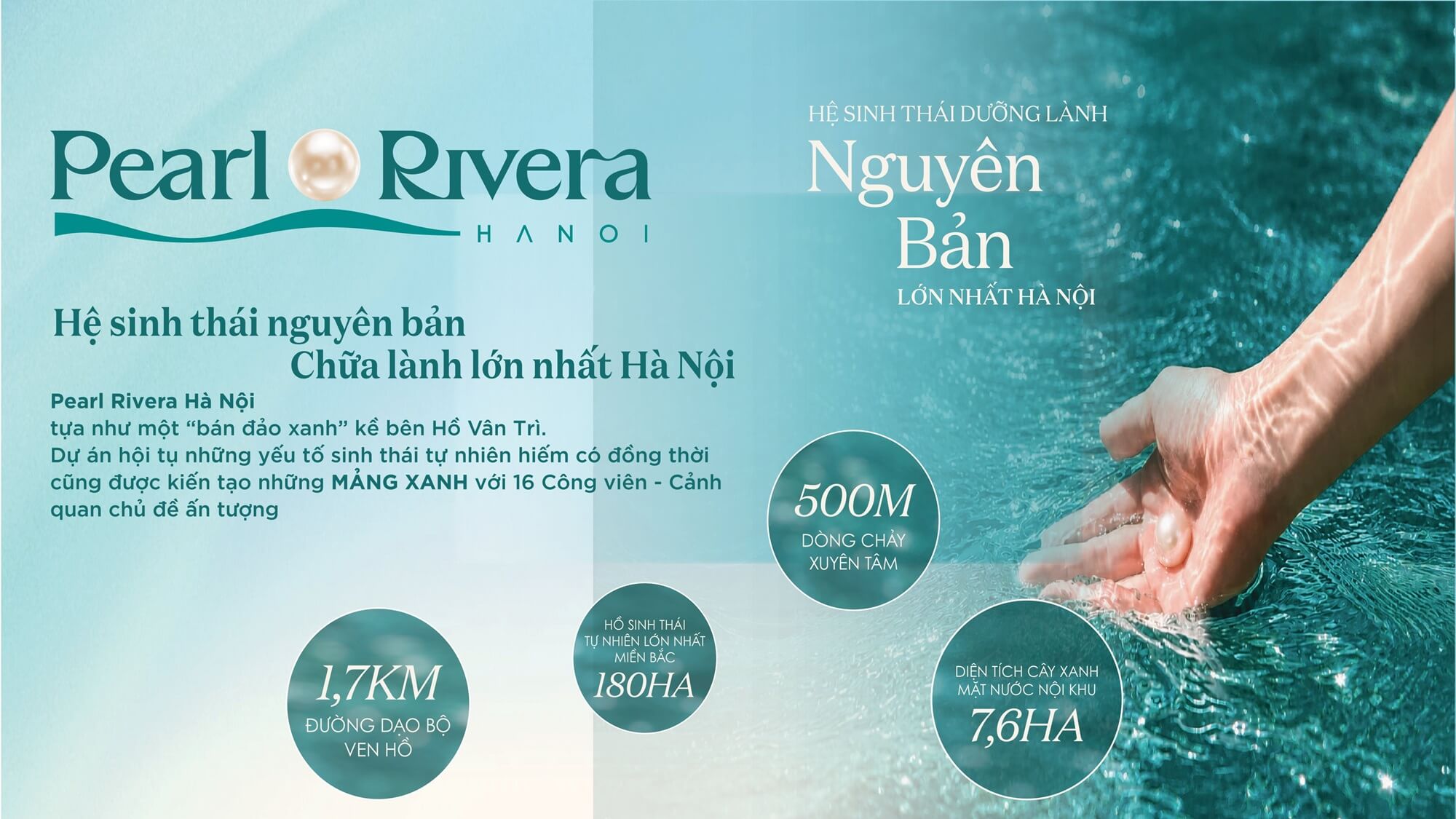 vị trí dự án pearl rivera hà nội mê linh